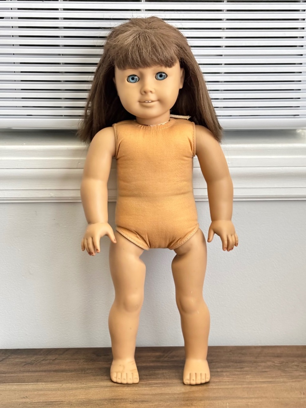 VINTAGE Pleasant Company American Girl Of Today Doll 18" Brown Hair Blue Eyes 7